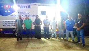 Unidade Móvel de Medicina e Segurança do Trabalho realiza atendimento em Paraíso das Águas